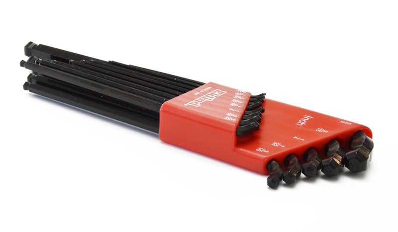 Eklind Tool EKLIND 17213 Double-Ball-Hex-L Key allen wrench - 13pc set SAE Inch Sizes .050-3/8 Extra Long - Image 2